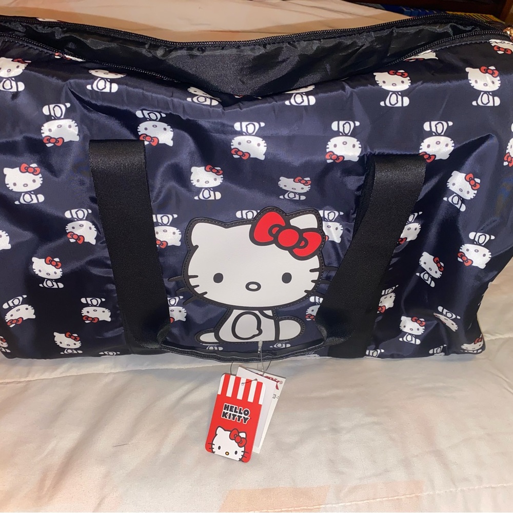 Hello kitty duffel bag